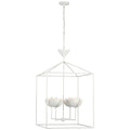 VISUAL COMFORT SIGNATURE, ALBERTO OPEN CAGE LANTERN, LANTERN CEILING LIGHT