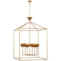 VISUAL COMFORT SIGNATURE, ALBERTO GRANDE OPEN CAGE LANTERN, LANTERN CEILING LIGHT