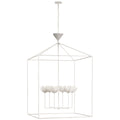 VISUAL COMFORT SIGNATURE, ALBERTO GRANDE OPEN CAGE LANTERN, LANTERN CEILING LIGHT