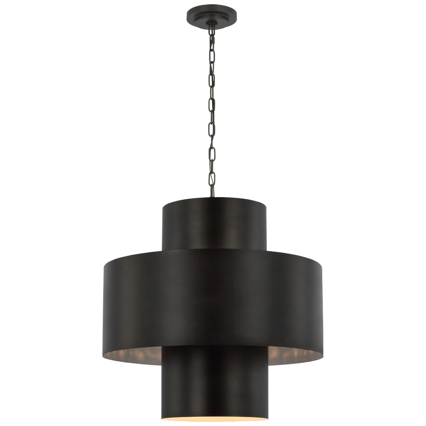 VISUAL COMFORT SIGNATURE, CHALMETTE LAYERED PENDANT, PENDANT LIGHT