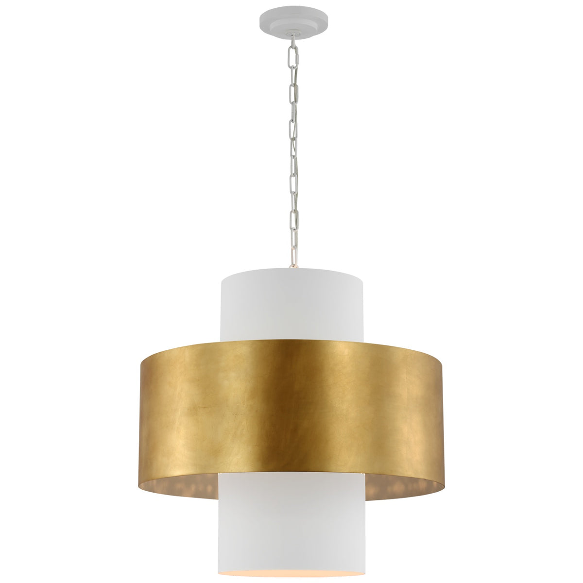 VISUAL COMFORT SIGNATURE, CHALMETTE LAYERED PENDANT, PENDANT LIGHT