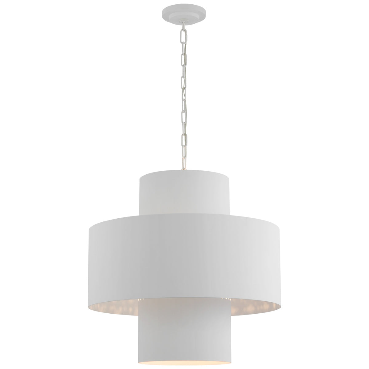VISUAL COMFORT SIGNATURE, CHALMETTE LAYERED PENDANT, PENDANT LIGHT