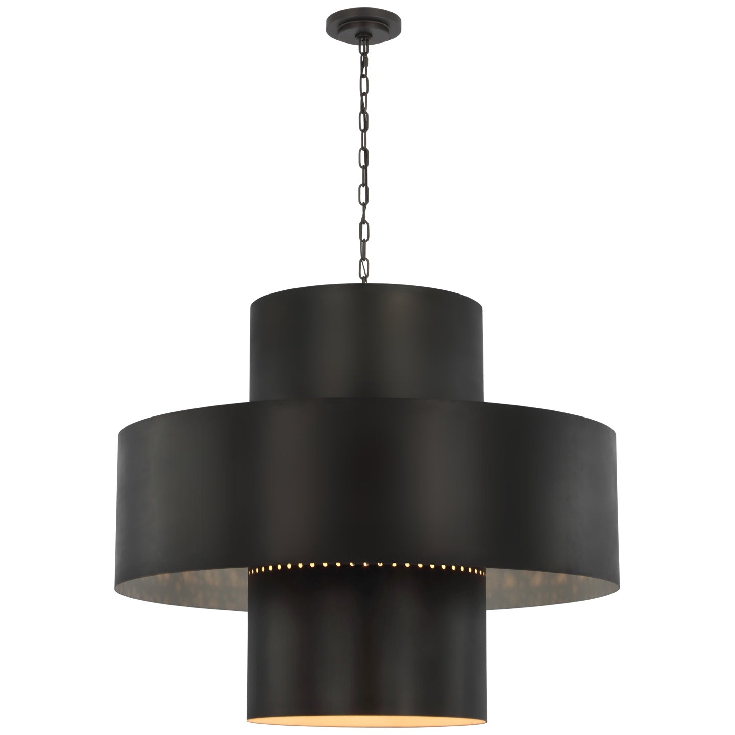 VISUAL COMFORT SIGNATURE, CHALMETTE LAYERED PENDANT, PENDANT LIGHT