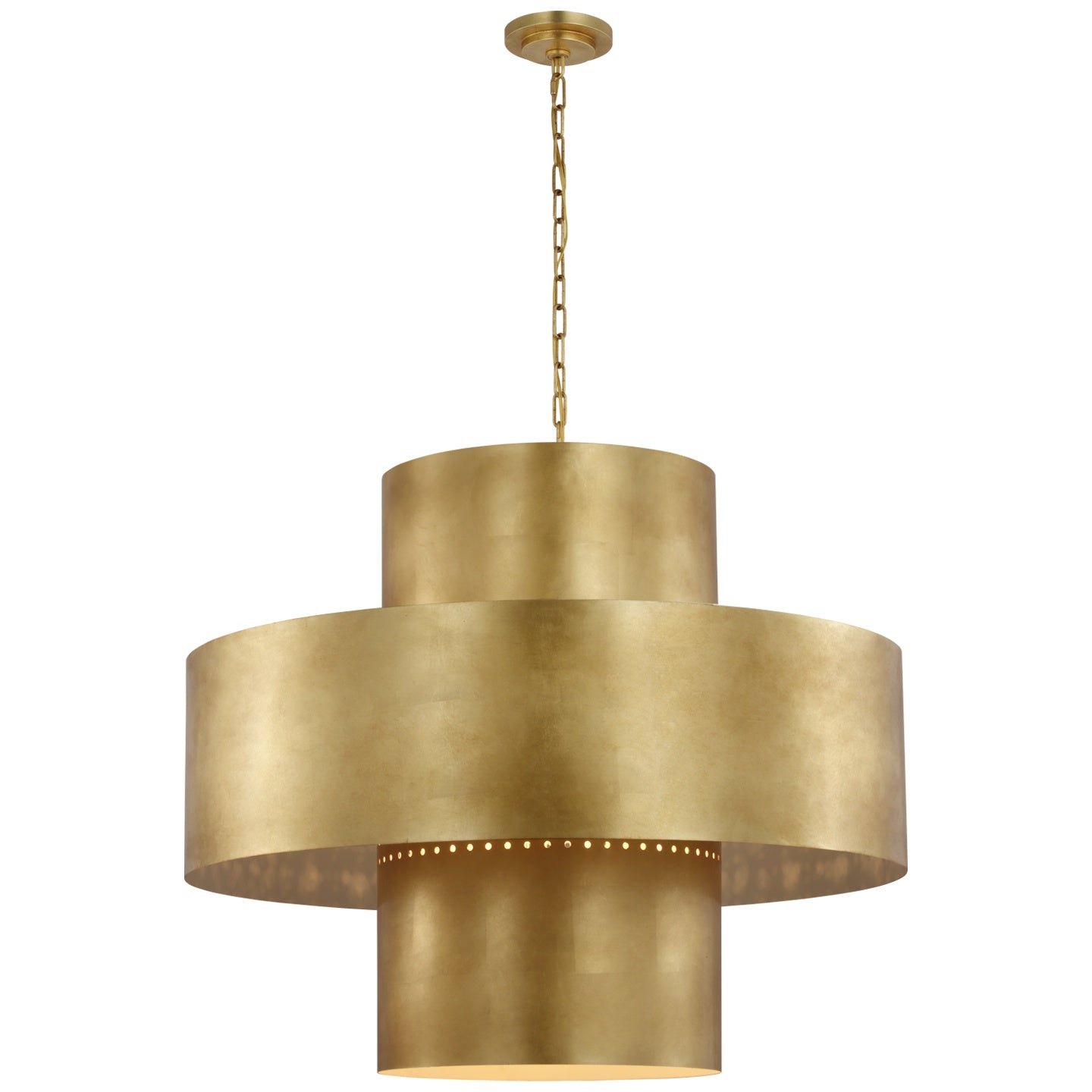 VISUAL COMFORT SIGNATURE, CHALMETTE LAYERED PENDANT, PENDANT LIGHT