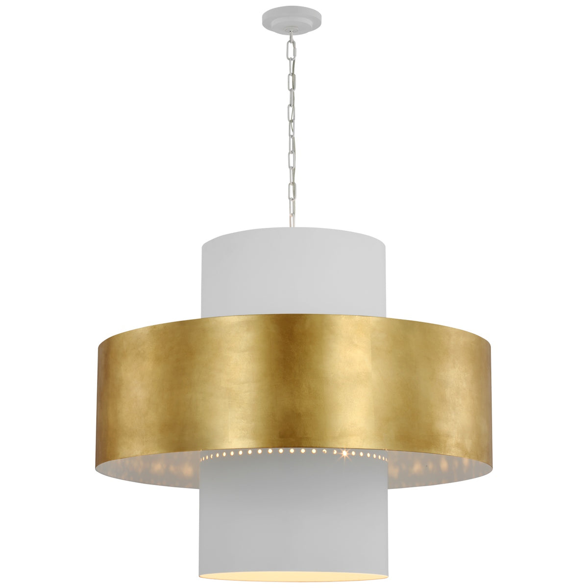 VISUAL COMFORT SIGNATURE, CHALMETTE LAYERED PENDANT, PENDANT LIGHT