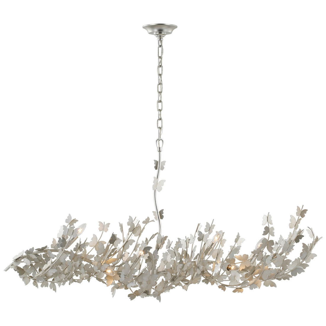 VISUAL COMFORT SIGNATURE, FARFALLE LINEAR CHANDELIER, LINEAR LIGHT