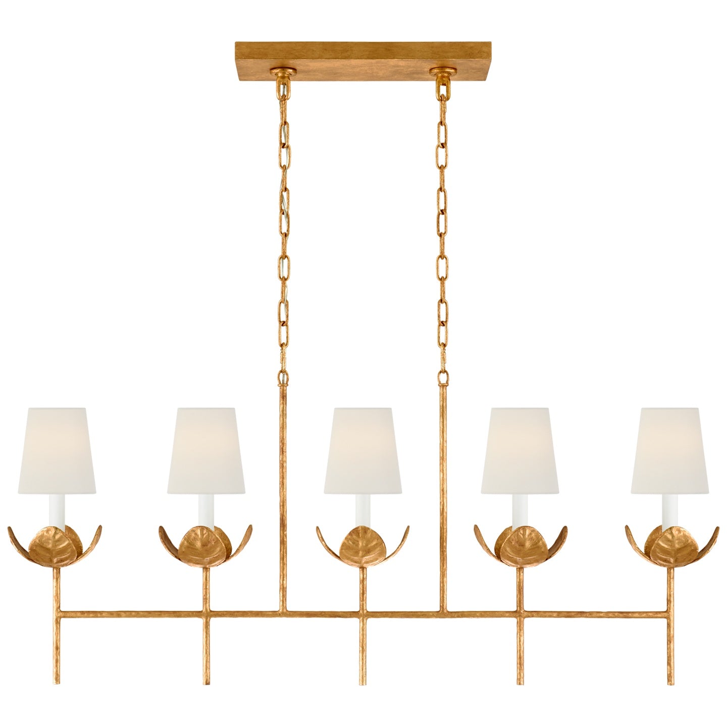 VISUAL COMFORT SIGNATURE, ILLANA LINEAR CHANDELIER, LINEAR LIGHT