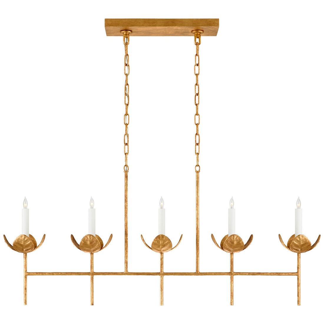 VISUAL COMFORT SIGNATURE, ILLANA LINEAR CHANDELIER, LINEAR LIGHT