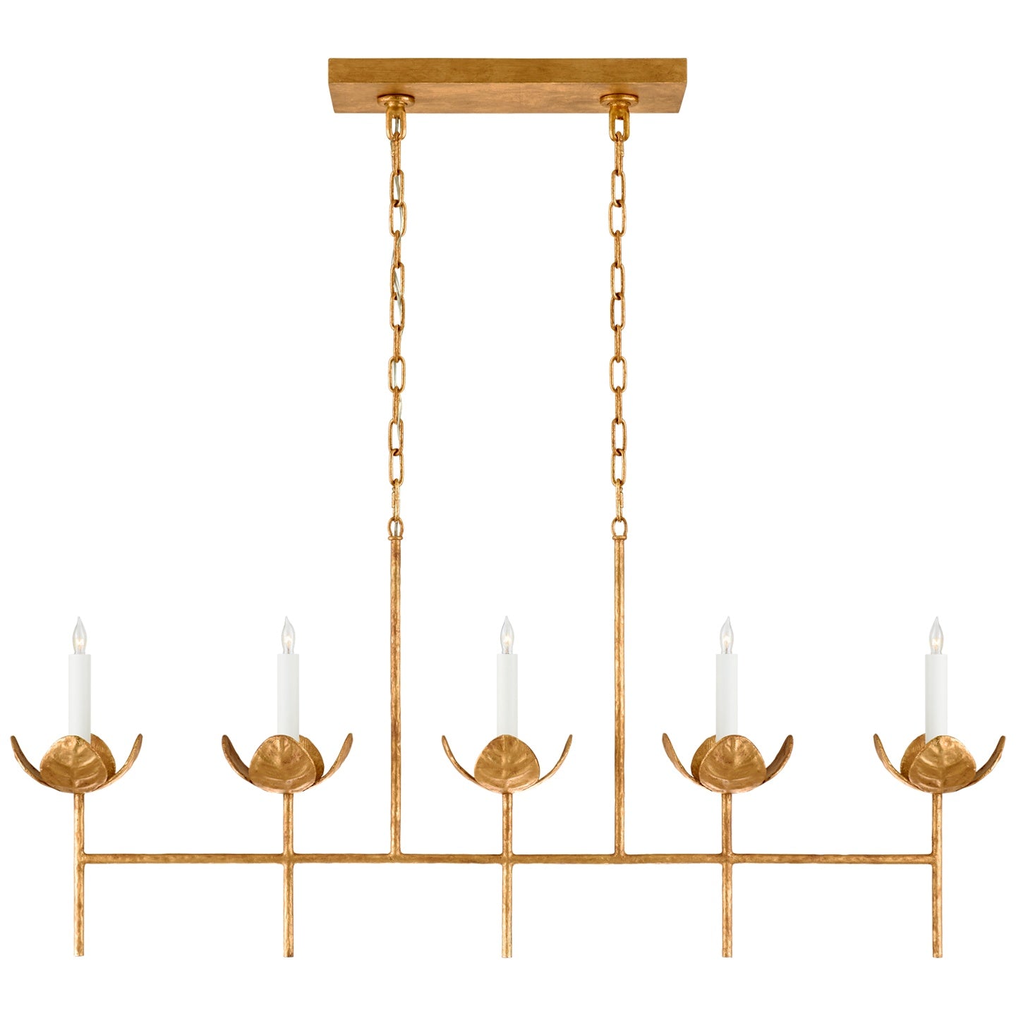 VISUAL COMFORT SIGNATURE, ILLANA LINEAR CHANDELIER, LINEAR LIGHT