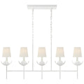 VISUAL COMFORT SIGNATURE, ILLANA LINEAR CHANDELIER, LINEAR LIGHT