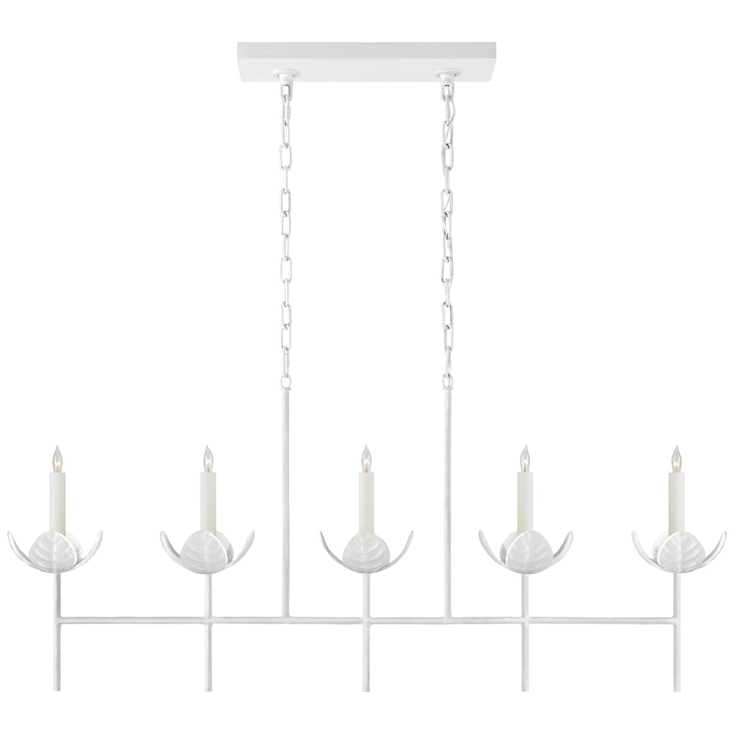 VISUAL COMFORT SIGNATURE, ILLANA LINEAR CHANDELIER, LINEAR LIGHT
