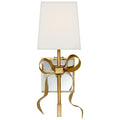 VISUAL COMFORT SIGNATURE, ELLERY GROS-GRAIN BOW SCONCE, WALL SCONCES