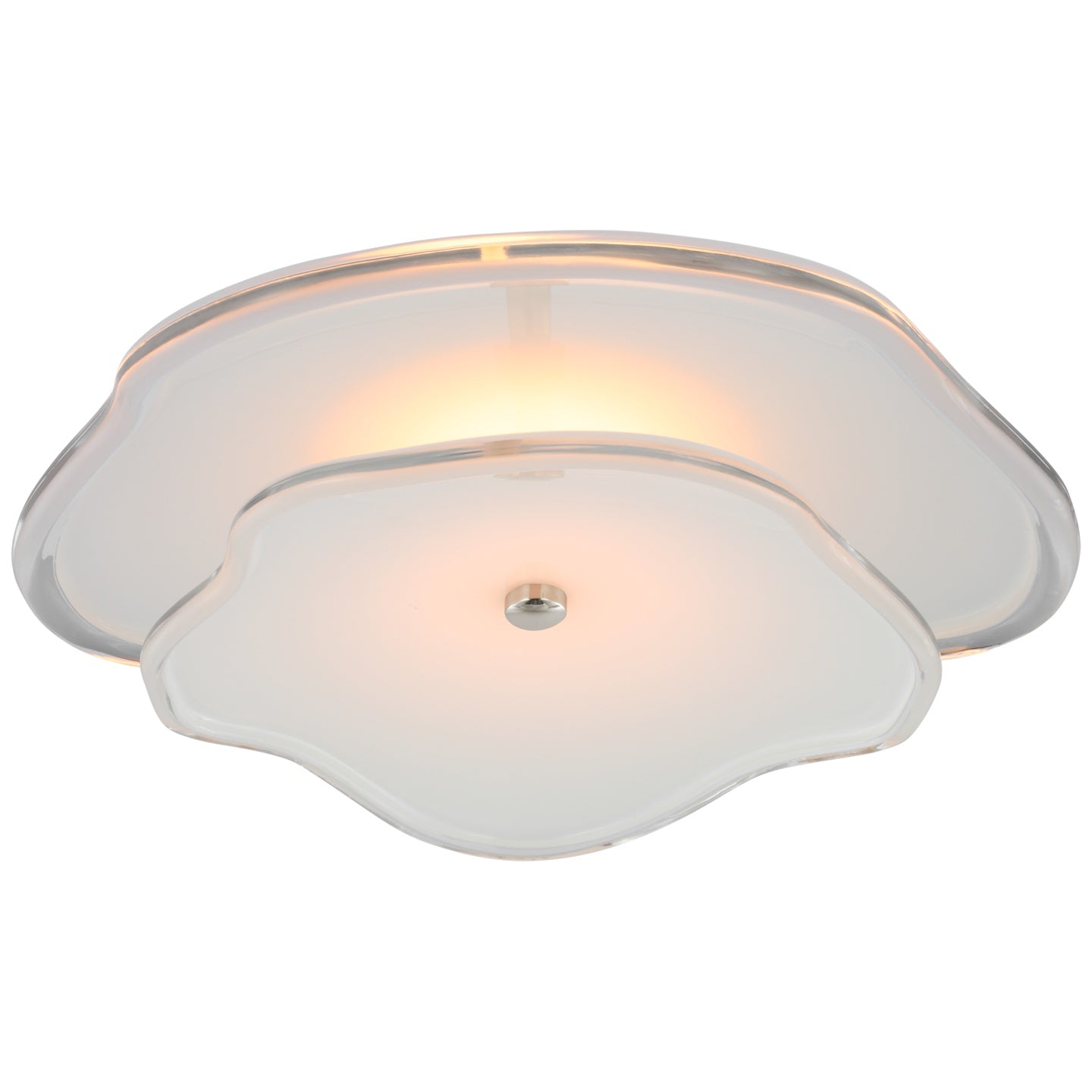 VISUAL COMFORT SIGNATURE, LEIGHTON LAYERED FLUSH MOUNT, FLUSH MOUNT CEILING LIGHTS