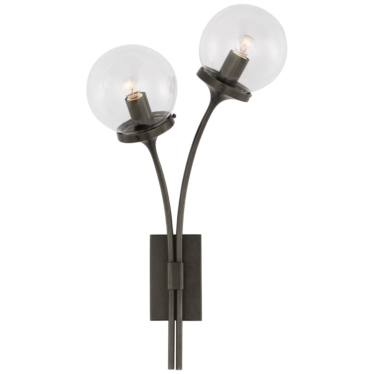 VISUAL COMFORT SIGNATURE, PRESCOTT LEFT SCONCE, WALL SCONCES
