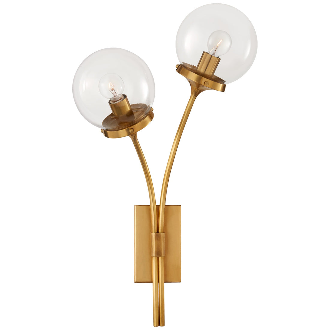 VISUAL COMFORT SIGNATURE, PRESCOTT LEFT SCONCE, WALL SCONCES