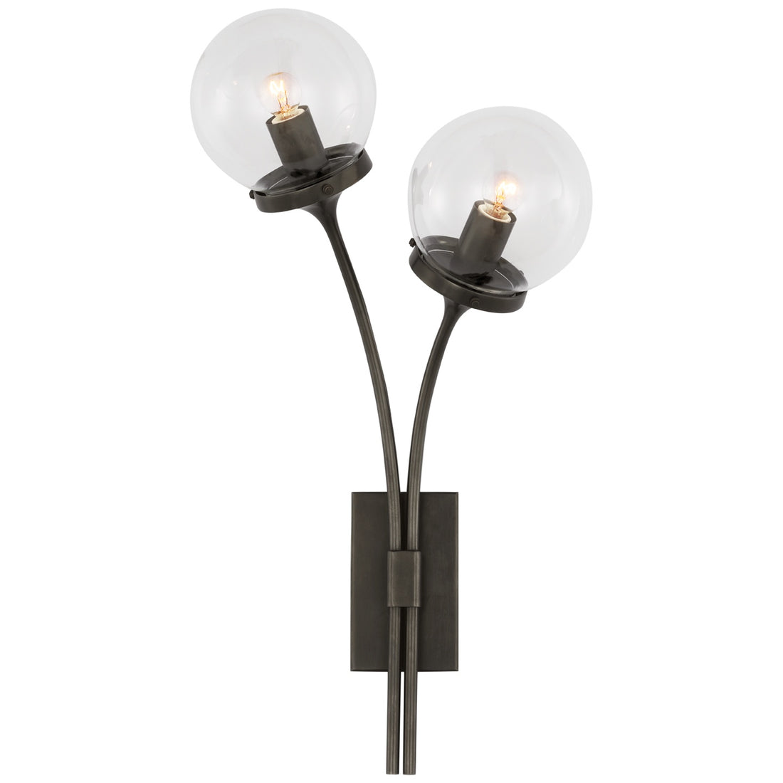 VISUAL COMFORT SIGNATURE, PRESCOTT RIGHT SCONCE, WALL SCONCES