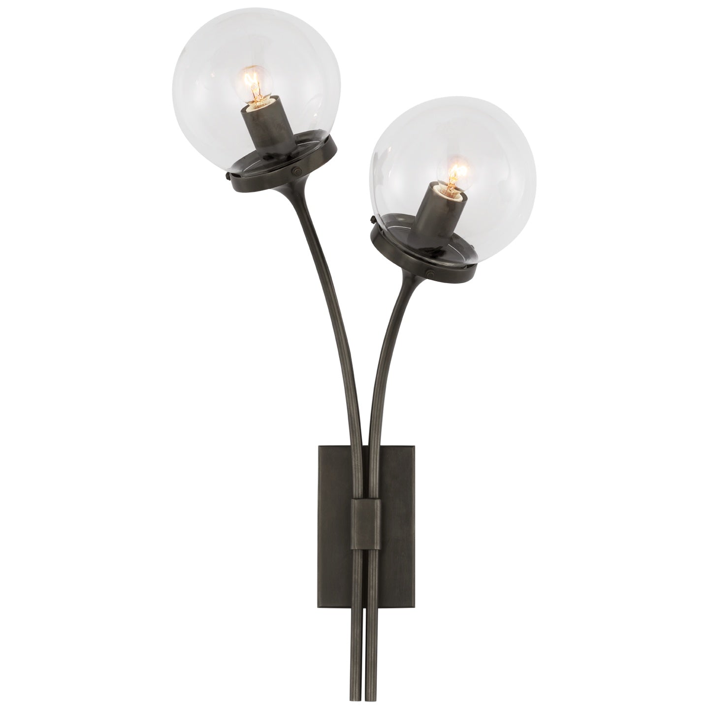 VISUAL COMFORT SIGNATURE, PRESCOTT RIGHT SCONCE, WALL SCONCES