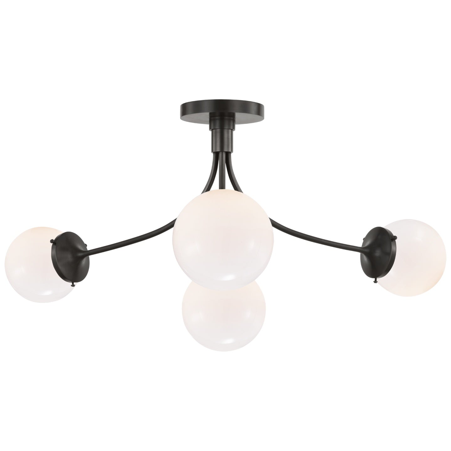 VISUAL COMFORT SIGNATURE, PRESCOTT SEMI-FLUSH MOUNT, FLUSH MOUNT CEILING LIGHTS