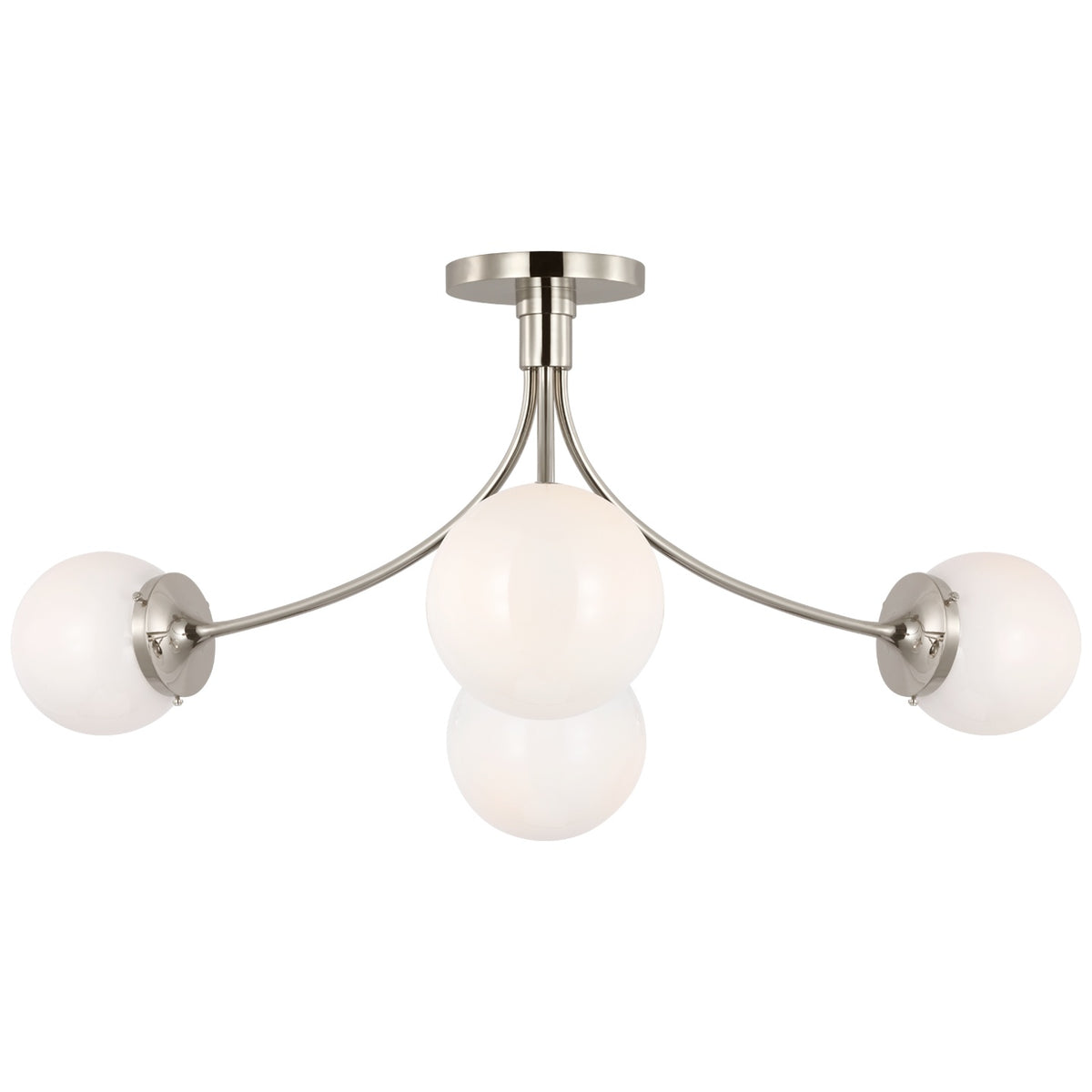 VISUAL COMFORT SIGNATURE, PRESCOTT SEMI-FLUSH MOUNT, FLUSH MOUNT CEILING LIGHTS