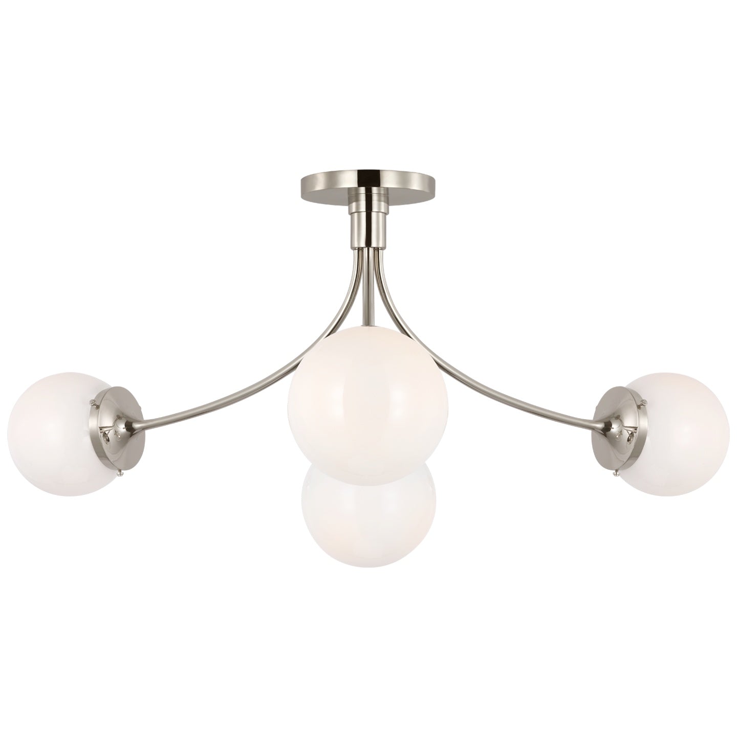 VISUAL COMFORT SIGNATURE, PRESCOTT SEMI-FLUSH MOUNT, FLUSH MOUNT CEILING LIGHTS