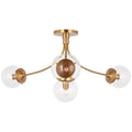 VISUAL COMFORT SIGNATURE, PRESCOTT SEMI-FLUSH MOUNT, FLUSH MOUNT CEILING LIGHTS