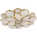 VISUAL COMFORT SIGNATURE, LLOYD ROUND FLUSH MOUNT, FLUSH MOUNT CEILING LIGHTS