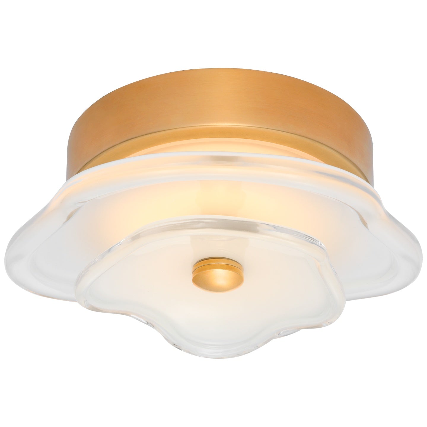 VISUAL COMFORT SIGNATURE, LEIGHTON LAYERED FLUSH MOUNT, FLUSH MOUNT CEILING LIGHTS