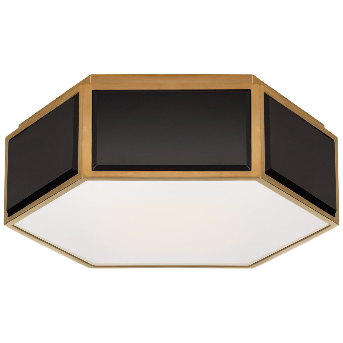 VISUAL COMFORT SIGNATURE, BRADFORD HEXAGONAL FLUSH MOUNT, FLUSH MOUNT CEILING LIGHTS