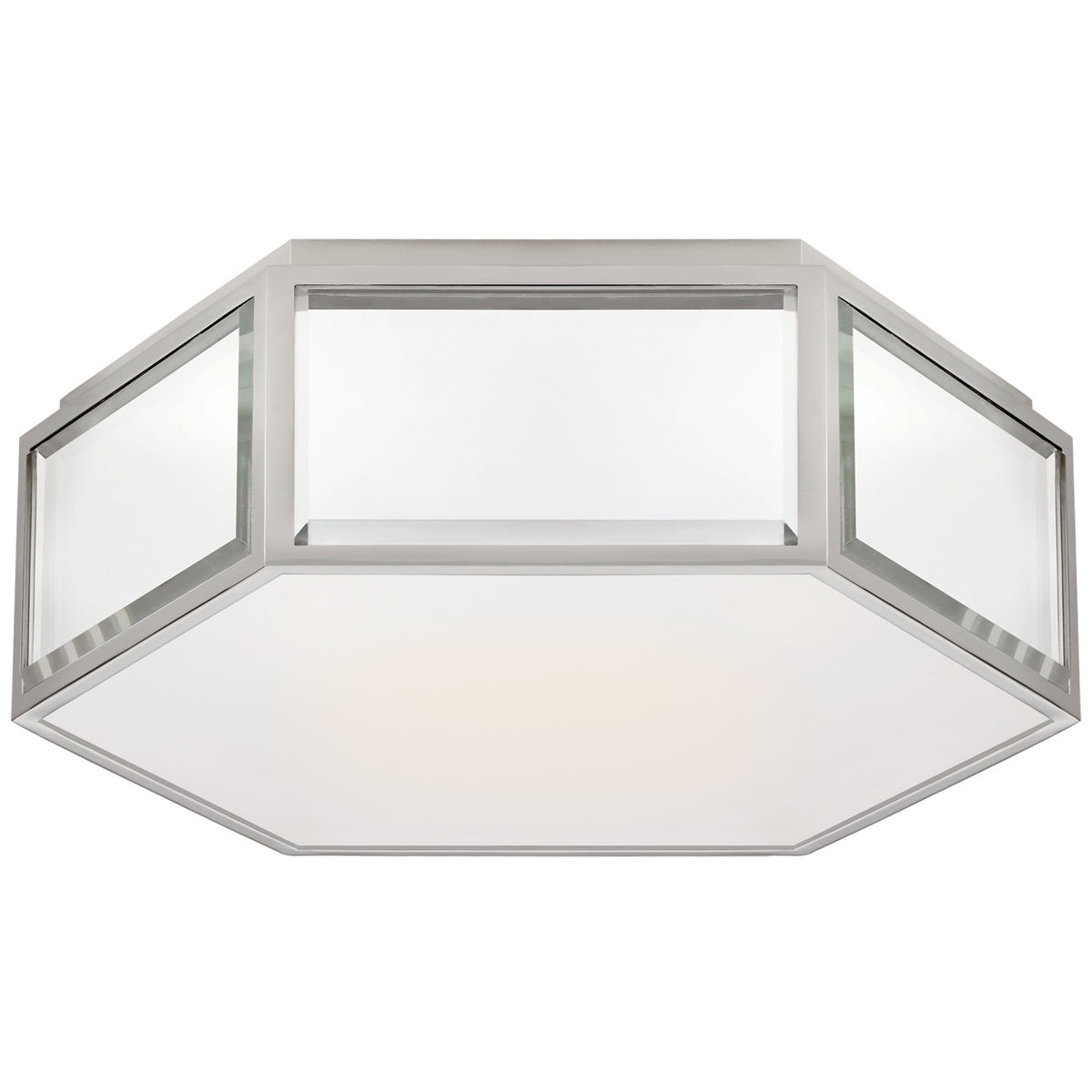 VISUAL COMFORT SIGNATURE, BRADFORD HEXAGONAL FLUSH MOUNT, FLUSH MOUNT CEILING LIGHTS