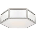 VISUAL COMFORT SIGNATURE, BRADFORD HEXAGONAL FLUSH MOUNT, FLUSH MOUNT CEILING LIGHTS