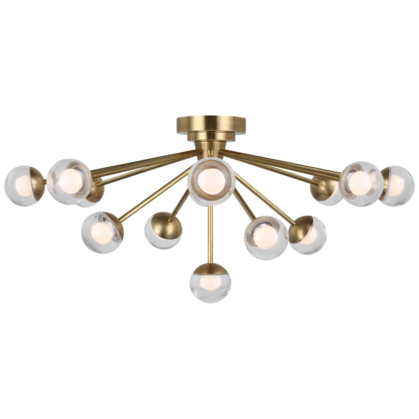 VISUAL COMFORT SIGNATURE, ALLOWAY FLUSH MOUNT, FLUSH MOUNT CEILING LIGHTS