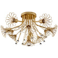 VISUAL COMFORT SIGNATURE, KEATON BOUQUET FLUSH MOUNT, FLUSH MOUNT CEILING LIGHTS