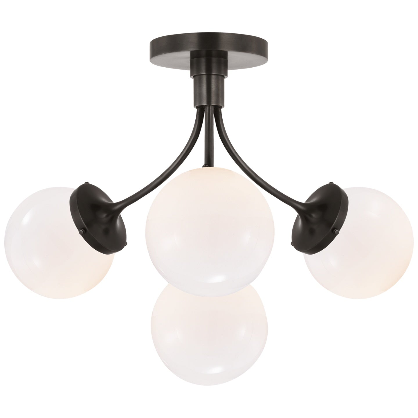 VISUAL COMFORT SIGNATURE, PRESCOTT SEMI-FLUSH MOUNT, FLUSH MOUNT CEILING LIGHTS