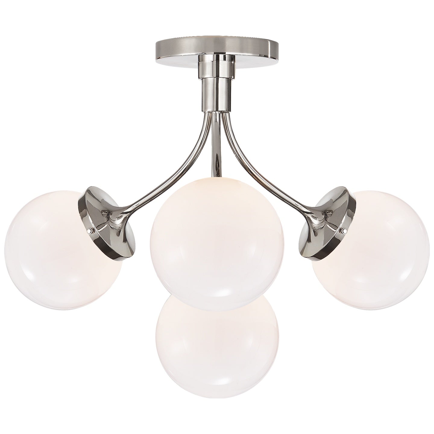 VISUAL COMFORT SIGNATURE, PRESCOTT SEMI-FLUSH MOUNT, FLUSH MOUNT CEILING LIGHTS
