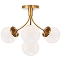 VISUAL COMFORT SIGNATURE, PRESCOTT SEMI-FLUSH MOUNT, FLUSH MOUNT CEILING LIGHTS