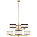 VISUAL COMFORT SIGNATURE, WALKER TWO TIER CHANDELIER, CHANDELIER LIGHT