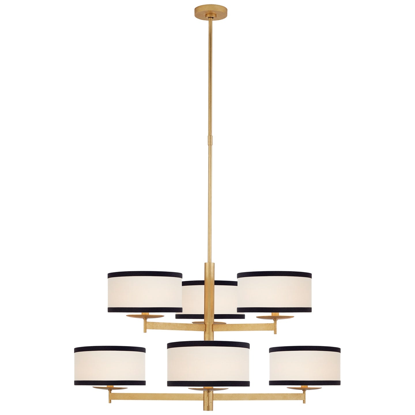 VISUAL COMFORT SIGNATURE, WALKER TWO TIER CHANDELIER, CHANDELIER LIGHT