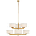 VISUAL COMFORT SIGNATURE, WALKER TWO TIER CHANDELIER, CHANDELIER LIGHT