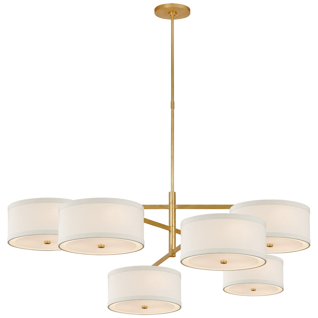 VISUAL COMFORT SIGNATURE, WALKER GRANDE OFFSET CHANDELIER, CHANDELIER LIGHT