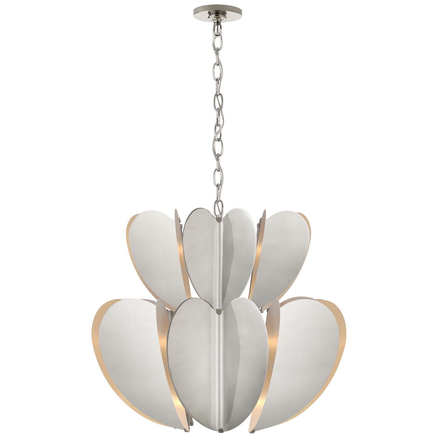 VISUAL COMFORT SIGNATURE, DANES TWO TIER CHANDELIER, CHANDELIER LIGHT