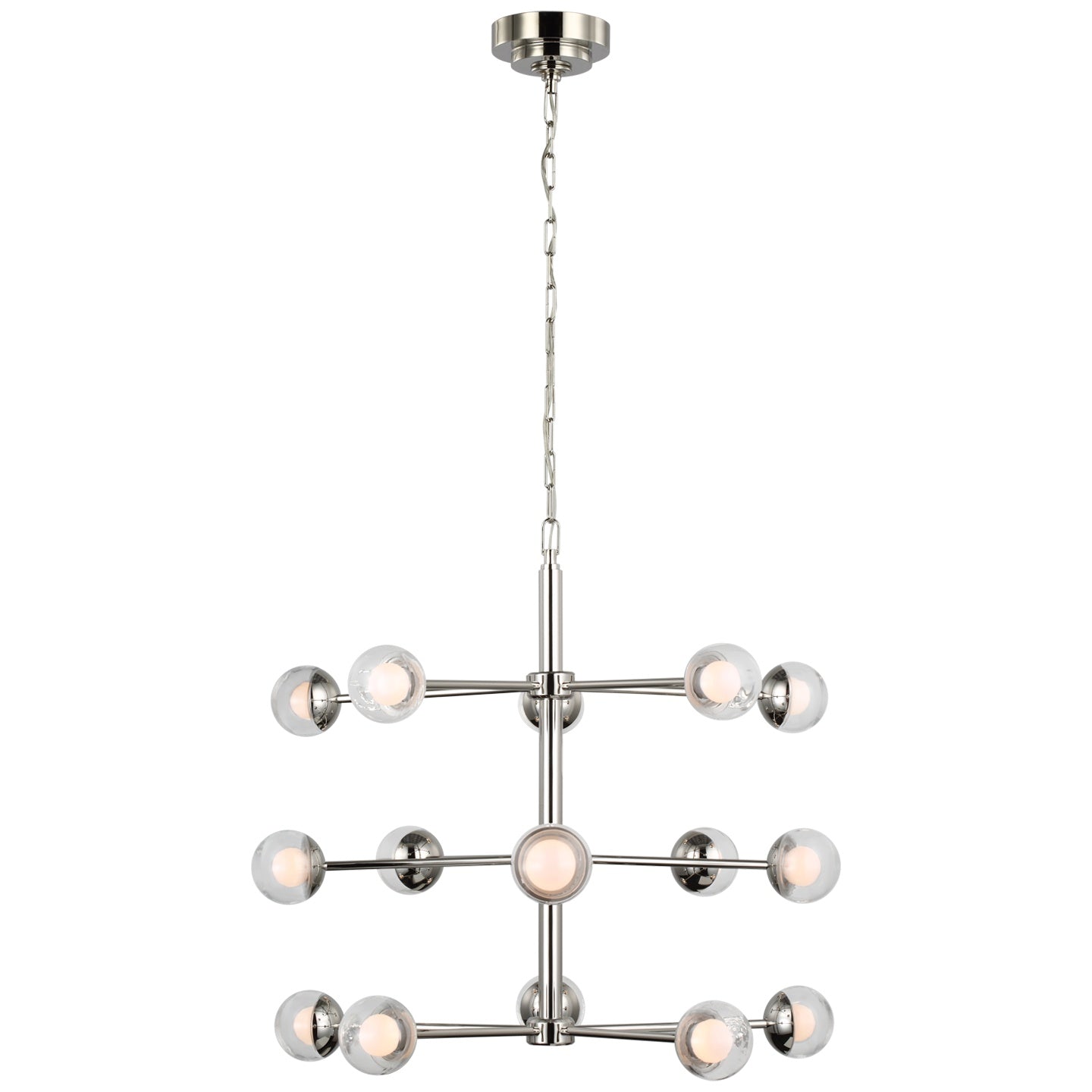 VISUAL COMFORT SIGNATURE ALLOWAY BARREL CHANDELIER