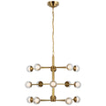 VISUAL COMFORT SIGNATURE, ALLOWAY BARREL CHANDELIER, CHANDELIER LIGHT