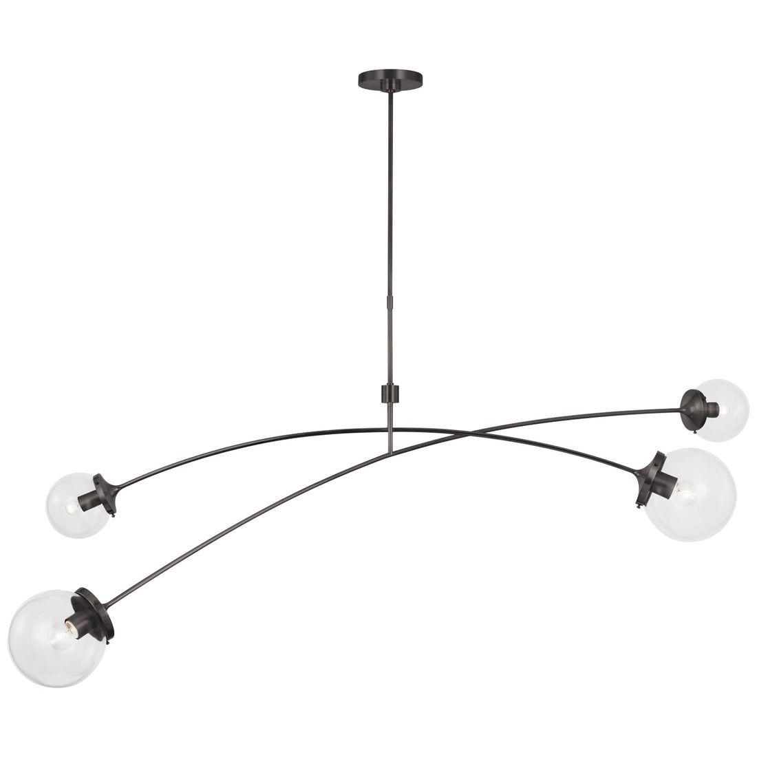 VISUAL COMFORT SIGNATURE, PRESCOTT LINEAR CHANDELIER, LINEAR LIGHT