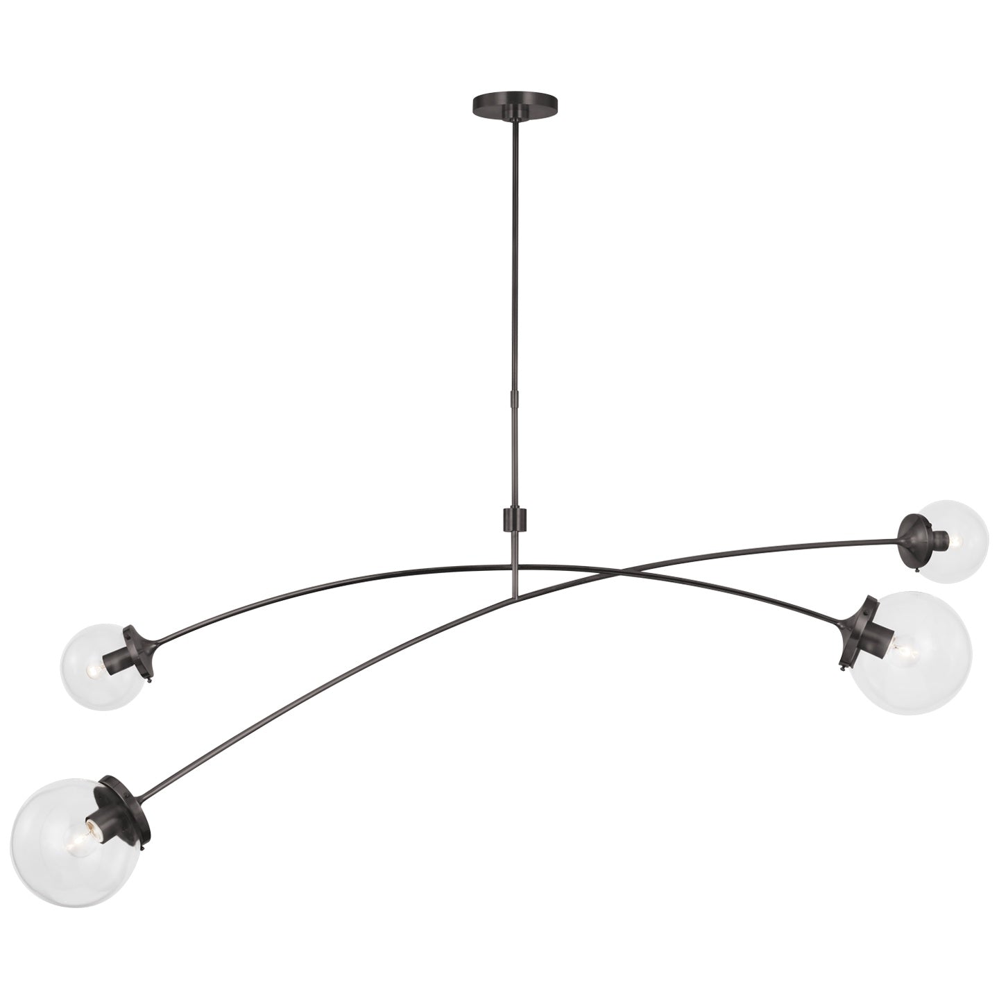 VISUAL COMFORT SIGNATURE, PRESCOTT LINEAR CHANDELIER, LINEAR LIGHT