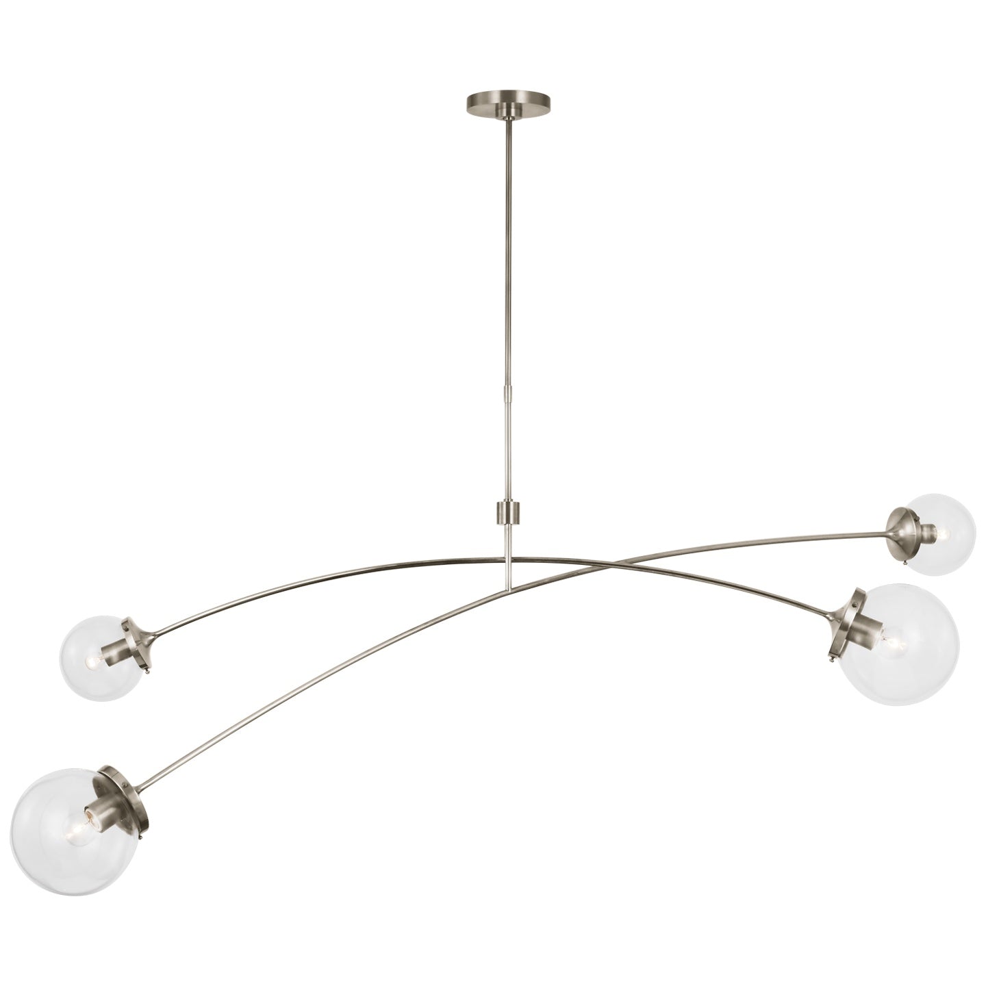 VISUAL COMFORT SIGNATURE, PRESCOTT LINEAR CHANDELIER, LINEAR LIGHT