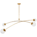 VISUAL COMFORT SIGNATURE, PRESCOTT LINEAR CHANDELIER, LINEAR LIGHT