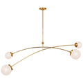 VISUAL COMFORT SIGNATURE, PRESCOTT LINEAR CHANDELIER, LINEAR LIGHT