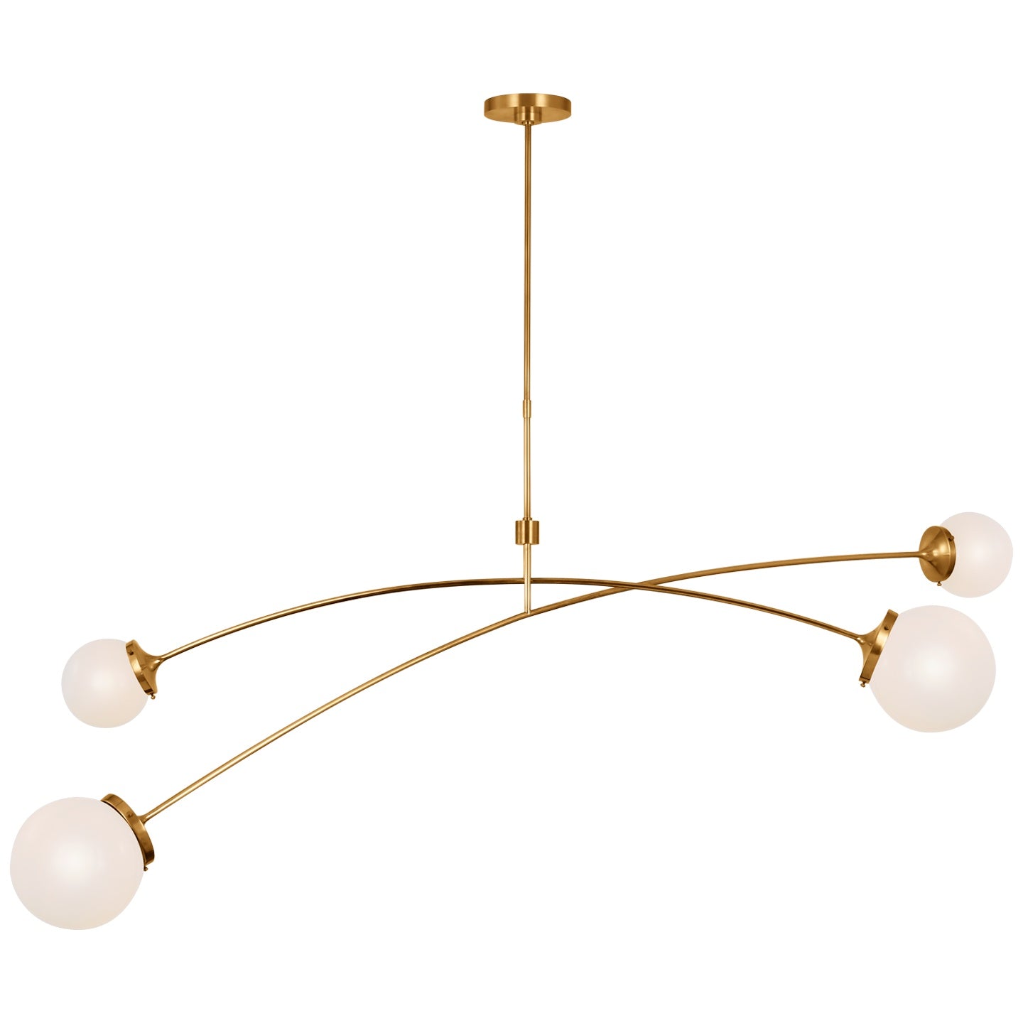 VISUAL COMFORT SIGNATURE, PRESCOTT LINEAR CHANDELIER, LINEAR LIGHT