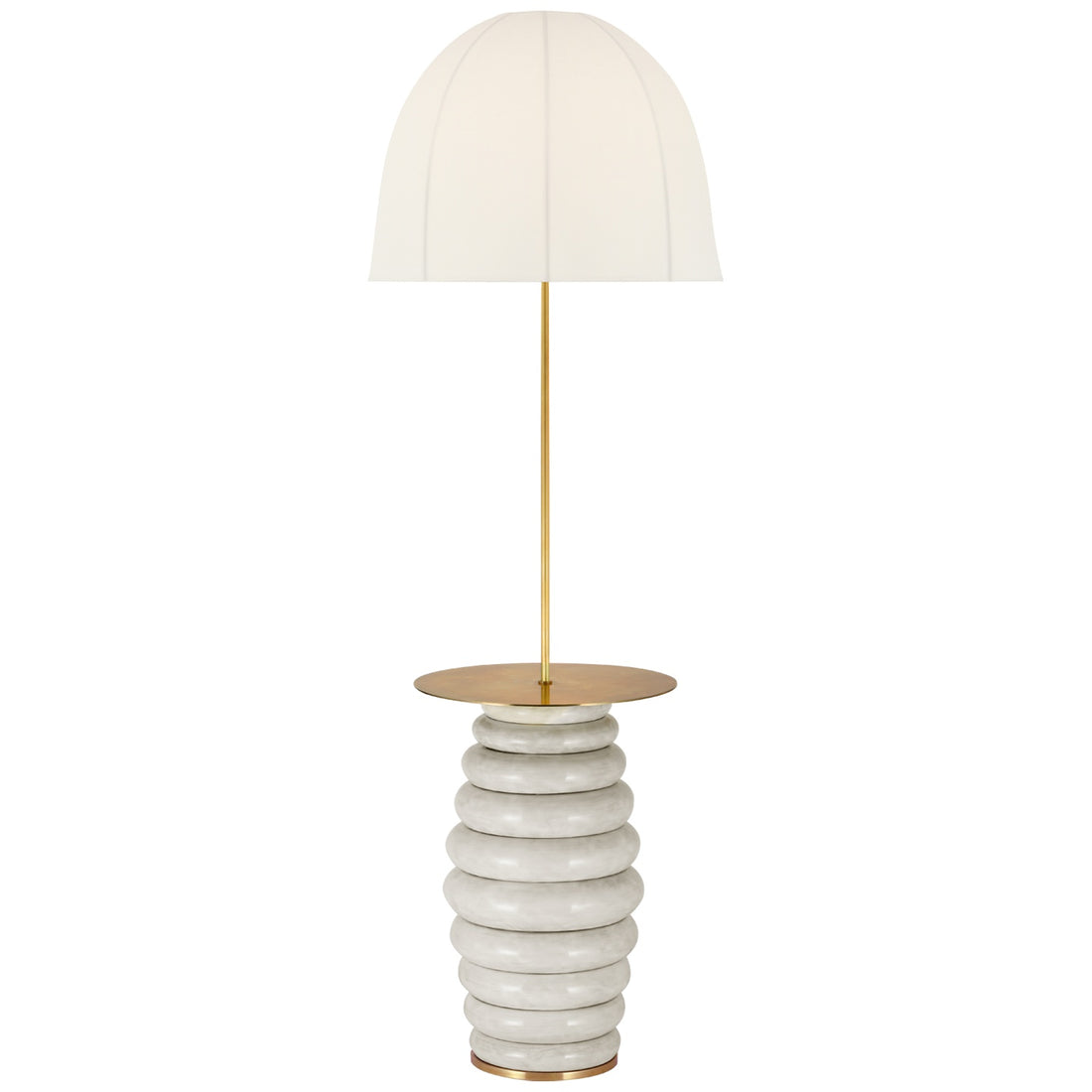 VISUAL COMFORT SIGNATURE, PHOEBE TRAY TABLE FLOOR LAMP, FLOOR LAMP