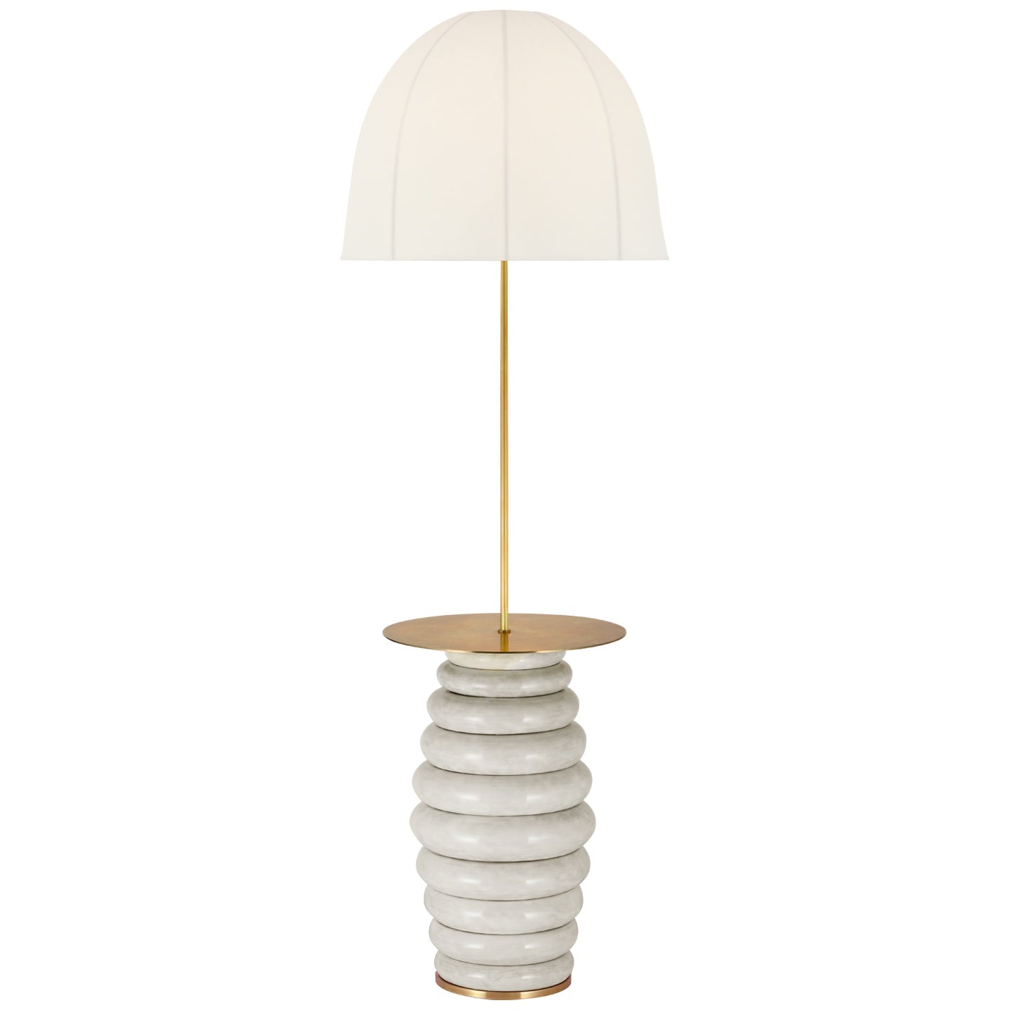 VISUAL COMFORT SIGNATURE, PHOEBE TRAY TABLE FLOOR LAMP, FLOOR LAMP